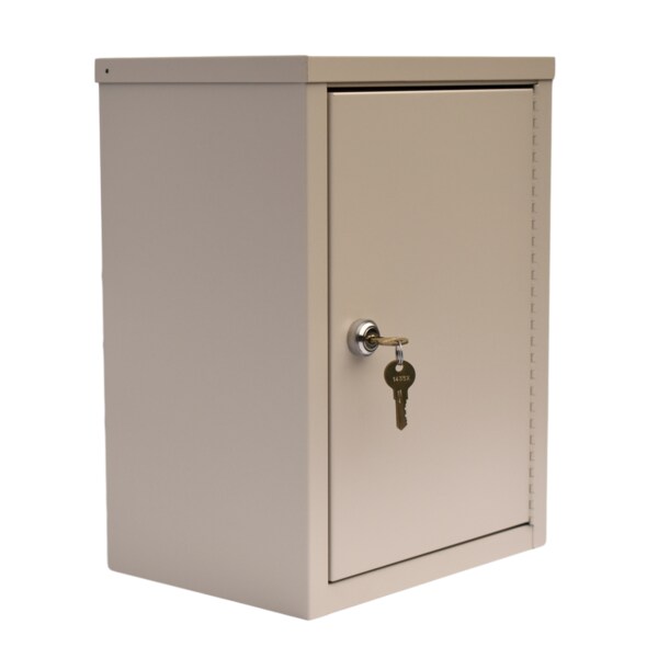 Double Door Extra Wide Economy Narcotic Cabinet (15"H X 11"W X 8"D)